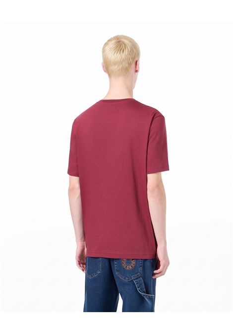 T-shirt in jersey con stampa bordeaux ICEBERG | F016 P4004624